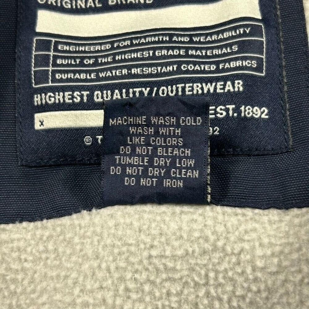 Vintage Abercrombie A/92 Mens XL Navy Blue Winter‎ Jacket Ski Snowboarding - Picture 14 of 14